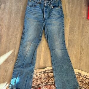 Levis rib cage flair 30